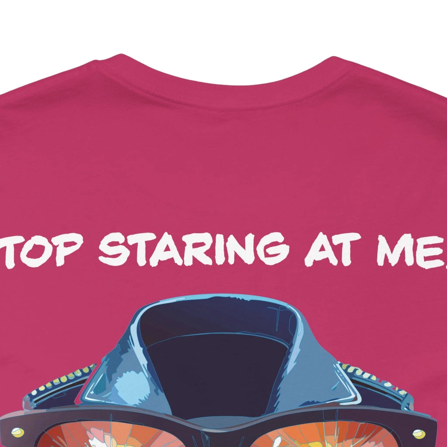 Animal T Shirt Bad Galaxy Made To Order Cotton Tee With Eco Friendly Inks Free Shipping USA