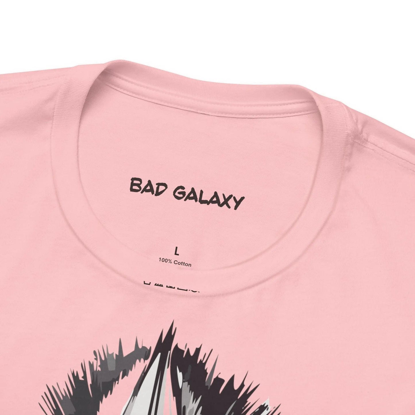 Bad Galaxy Punk Rock Tee Shirt Made In USA With Eco Friendly Ink 100 Percent Cotton