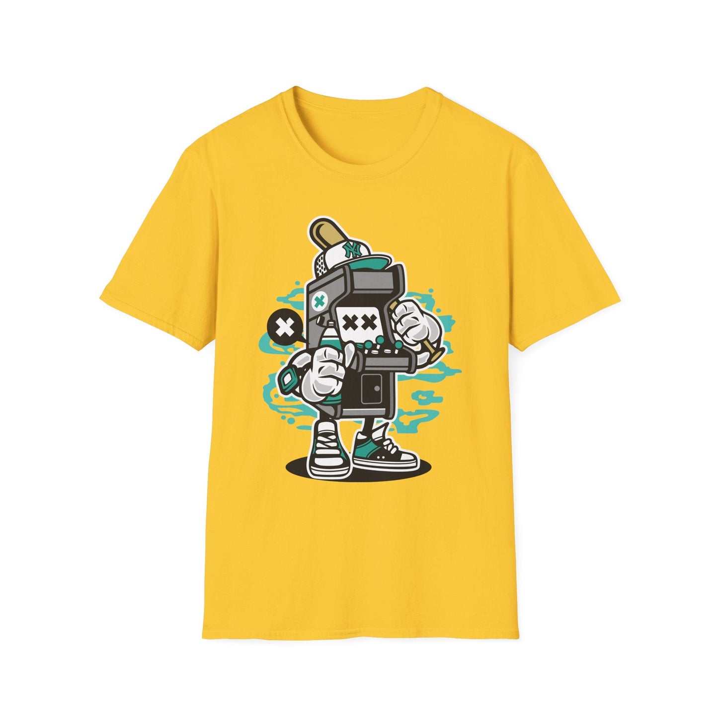 Unisex Gildan Softstyle Cartoon T Shirt Animation Design Funny Tee Ring Spun Cotton