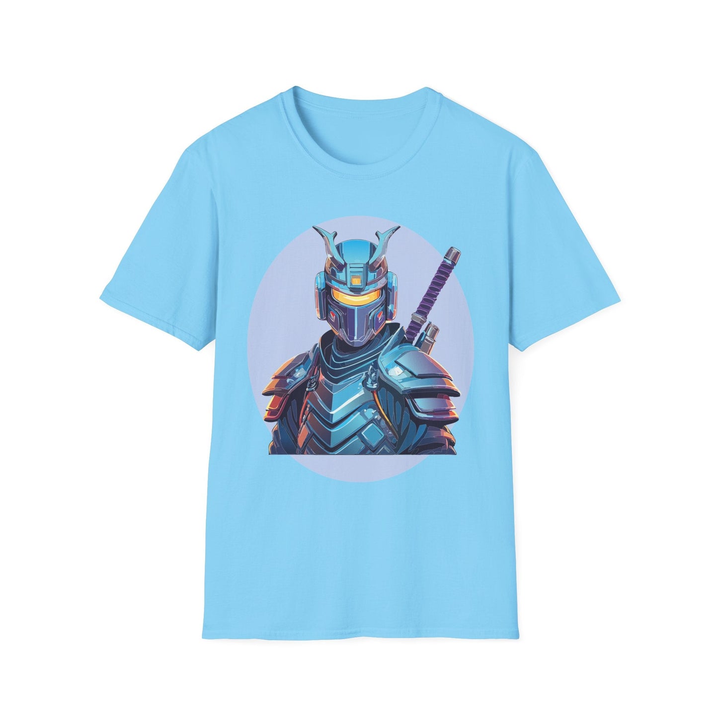 Samurai Shirt Unisex Softstyle Tee 64000 Gildan 100 Percent Ring Spun Cotton Comfort Fit