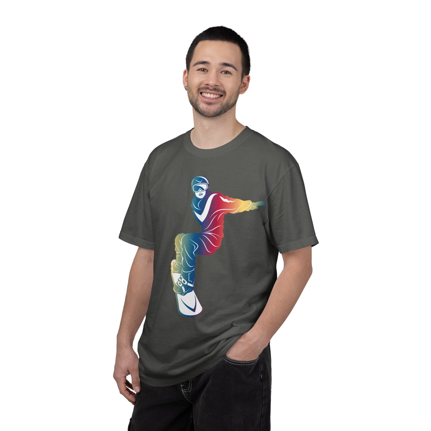 Sports Graphic Unisex T-Shirt Garment Dyed Cotton Relaxed Fit Comfort Colors 8
