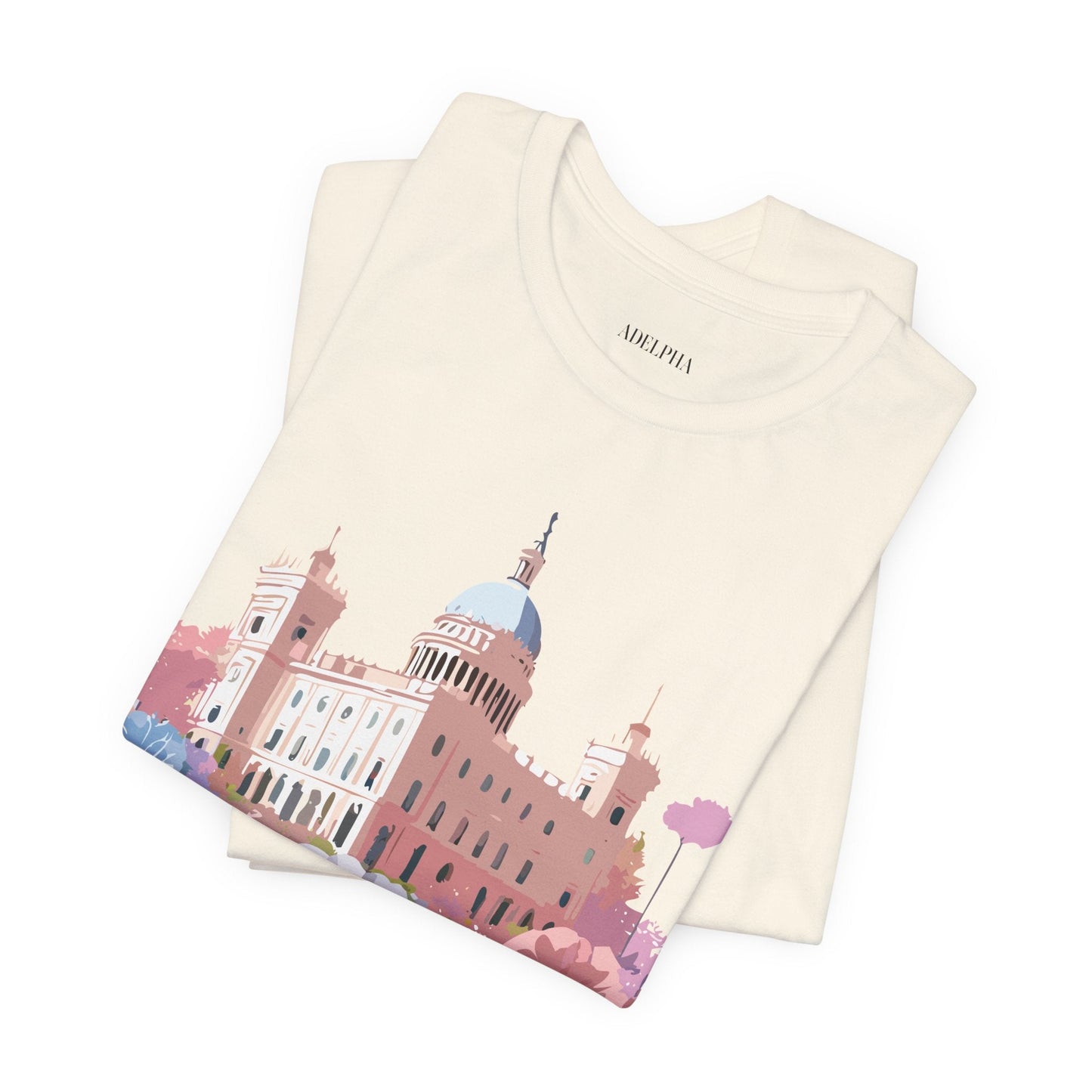 Adelpha Madrid Graphic T Shirt Unisex Short Sleeve Art Tee With Vintage Inspired Artwork