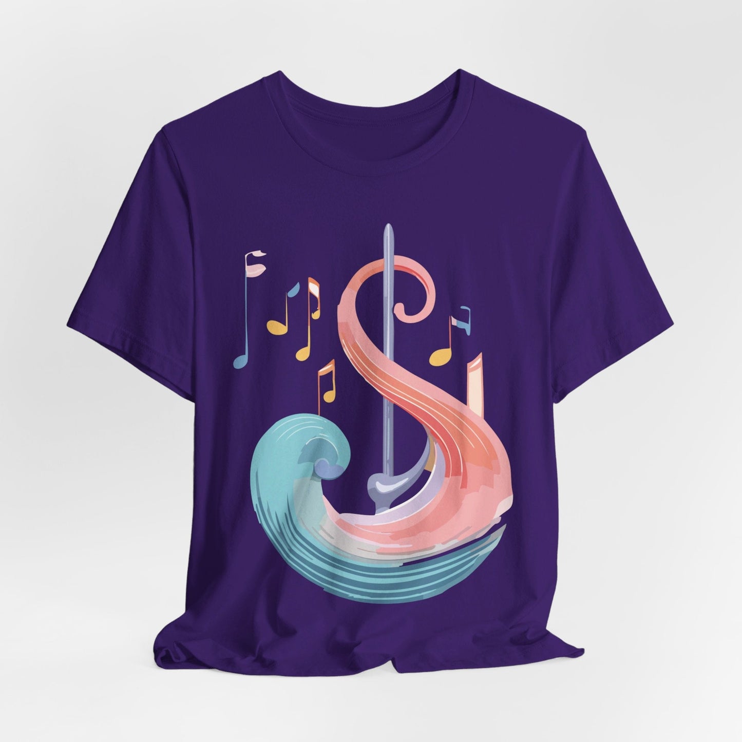 Music T Shirt Graphic Tee Unisex Short Sleeve Adelpha Vintage Inspired Artwork Art Design