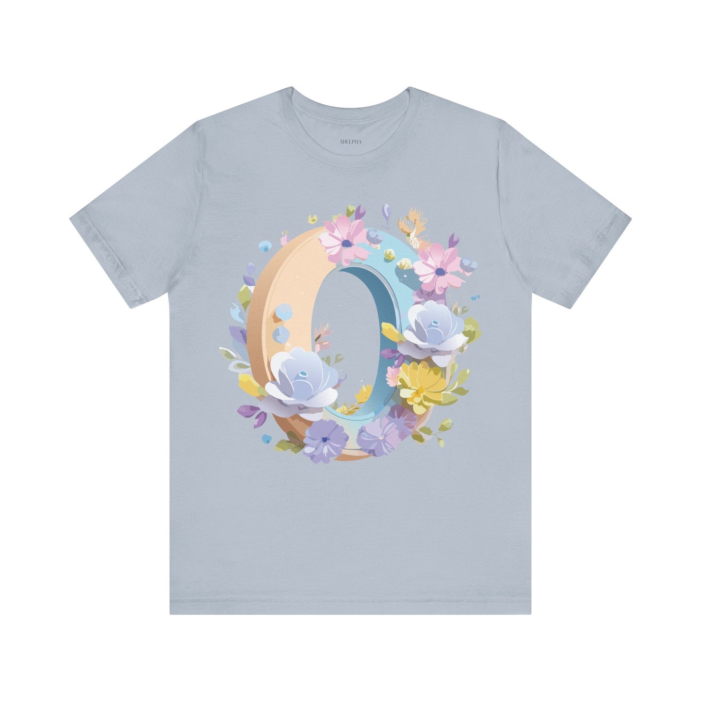 Unisex Jersey Short Sleeve Letter O Shirt Graphic Tee By Adelpha Premium Vintage Inspired Artwork