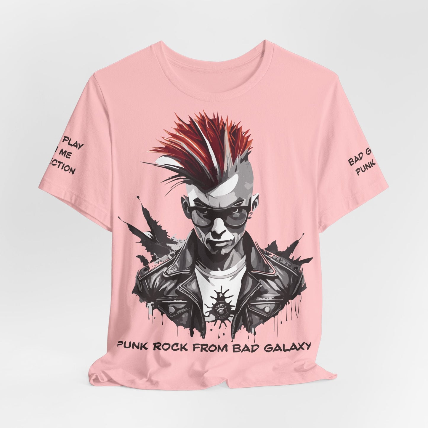 Punk Rock Tee Shirt Made In USA Free Shipping 100 Percent Cotton With Durable Stitching