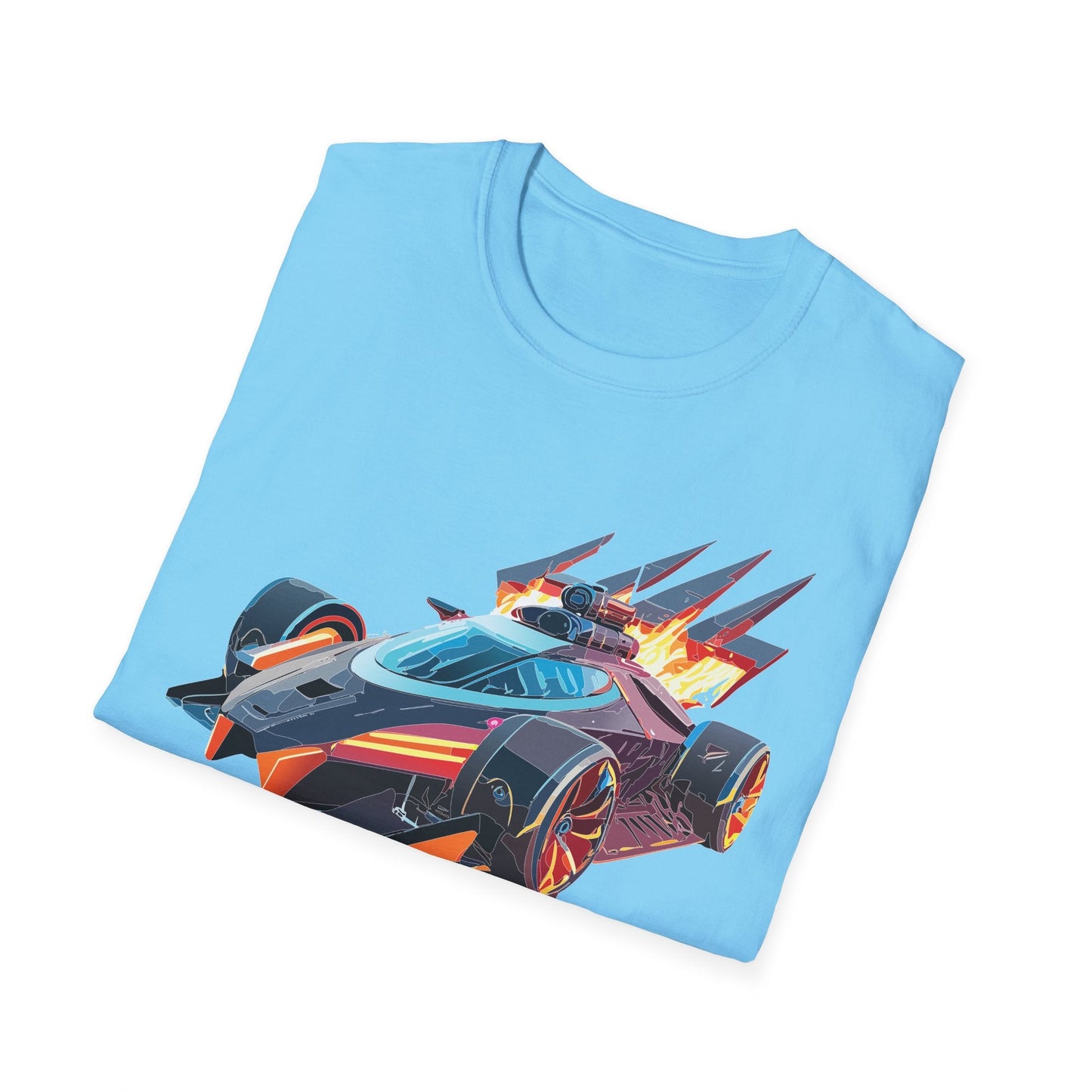 Car T Shirt Unisex Softstyle Cotton Tee With Cars Graphic Hot Wheels Design For Men Women