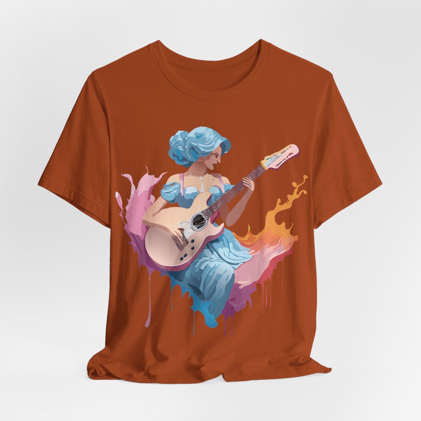Adelpha Unisex Graphic Tee With Vintage Inspired Art Design Short Sleeve Premium Everyday Wear