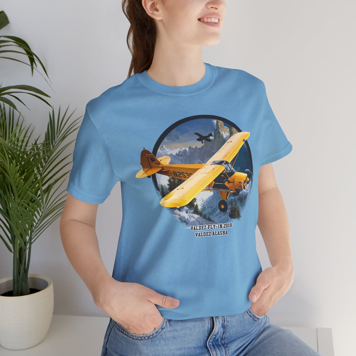 Retro Plane Graphic Design Tee, Plane Shirt, Vintage Tees, Art Design T-Shirt, Graphic Tee, Retro Art Shirts
