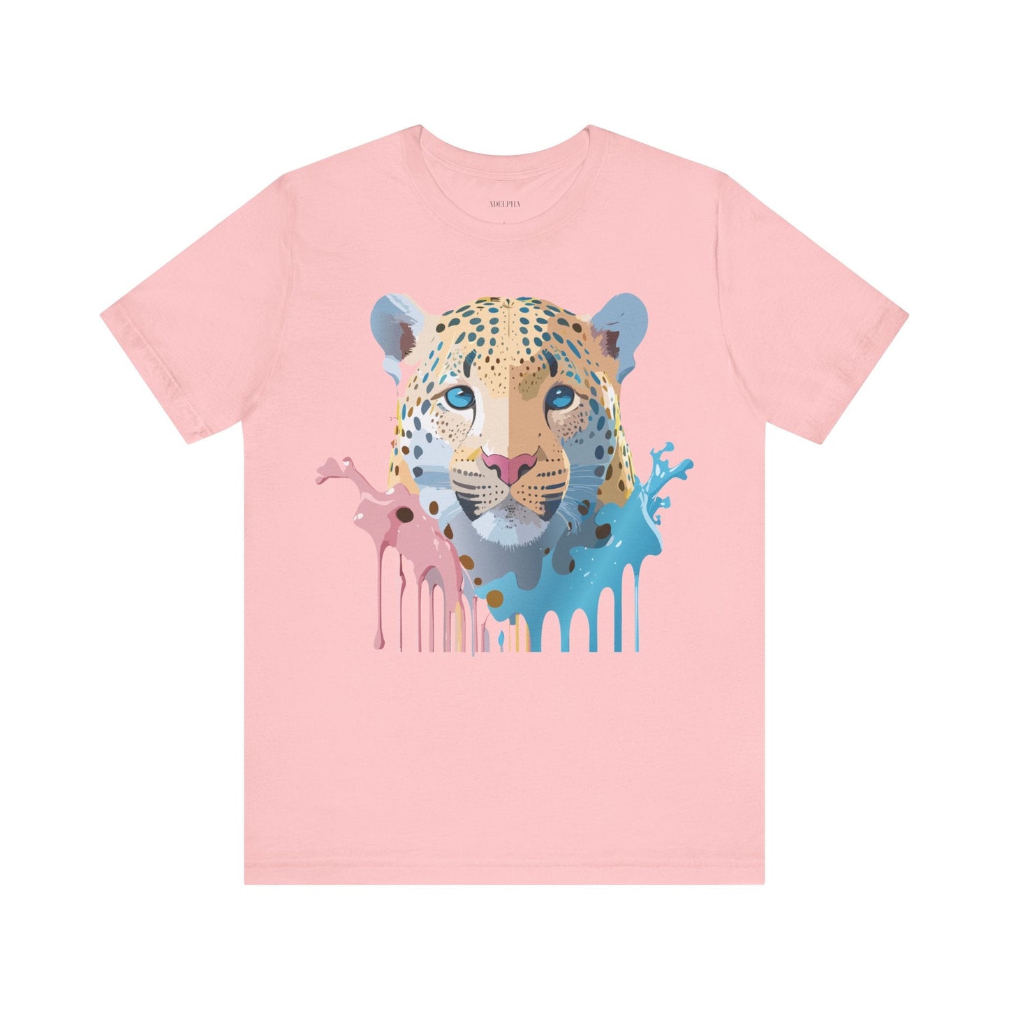 Adelpha Cheetah Graphic T Shirt Unisex Jersey Short Sleeve Vintage Art Tee