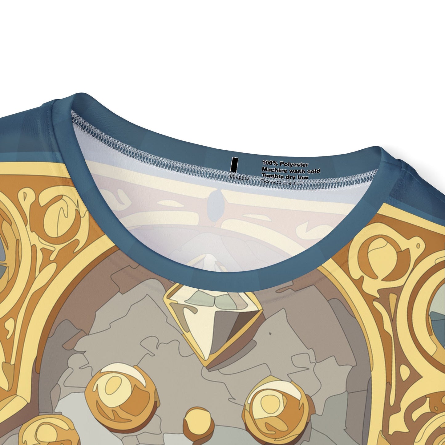 26-Card Deck Graphic T-Shirt, Art Design Poly Shirt, All Over Print Graphic Tee, Playing Cards T-Shirt, Playing Cards Tees