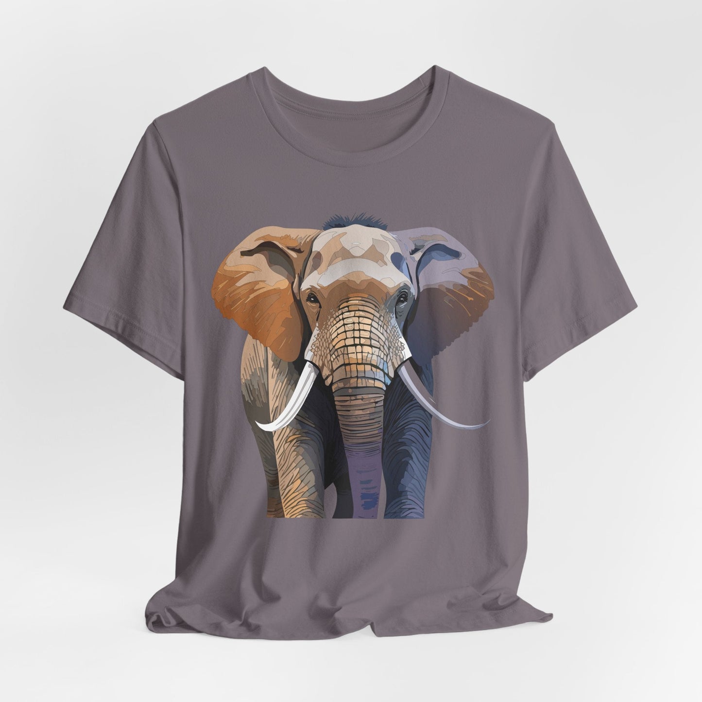 Unisex Animal Art Design Tee Shirt With Wildlife Animals Short Sleeve Everyday Comfort