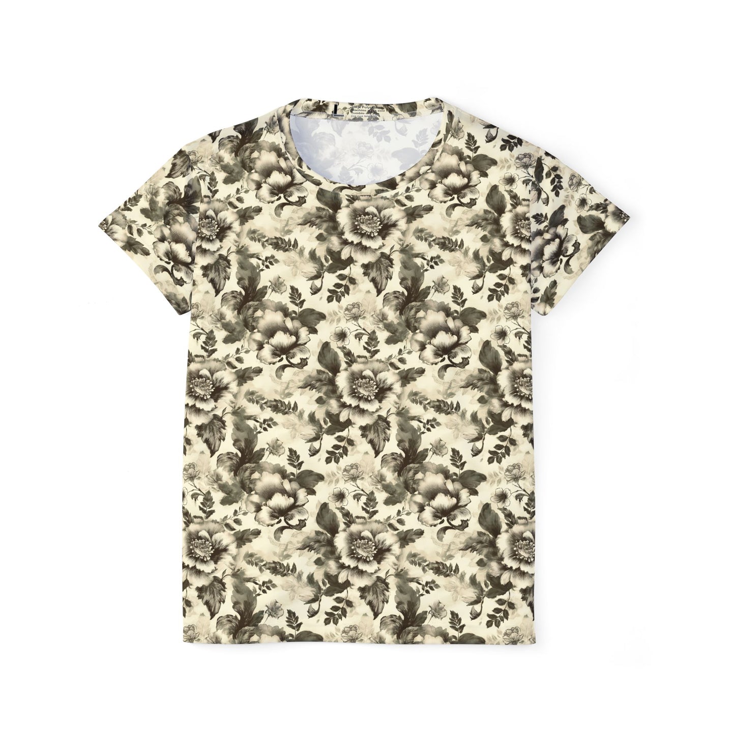 Women Poly Shirt with Floral Print F256