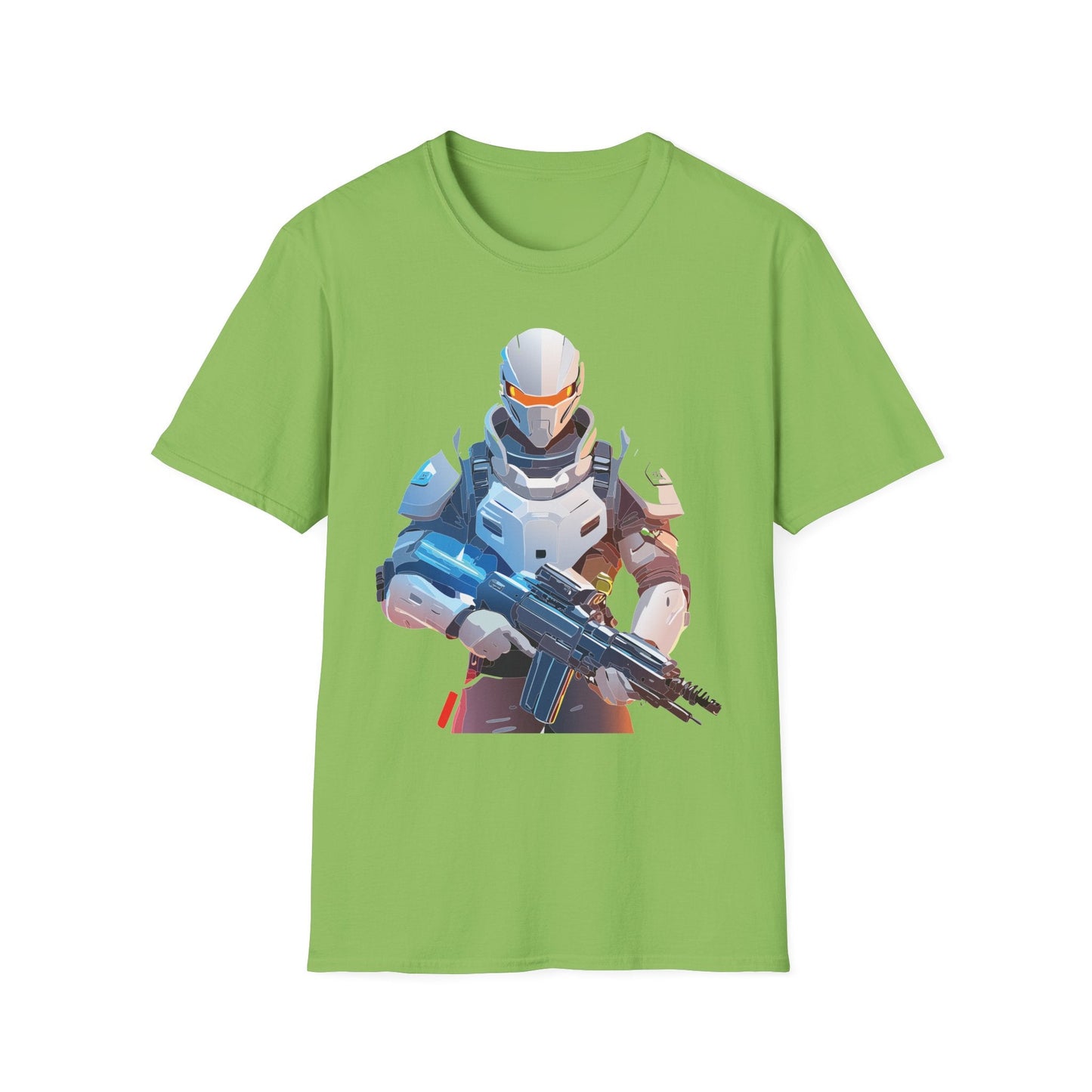 Robocop T Shirt Unisex Softstyle Ring Spun Cotton Tee With Robocop Art Design Premium Comfort