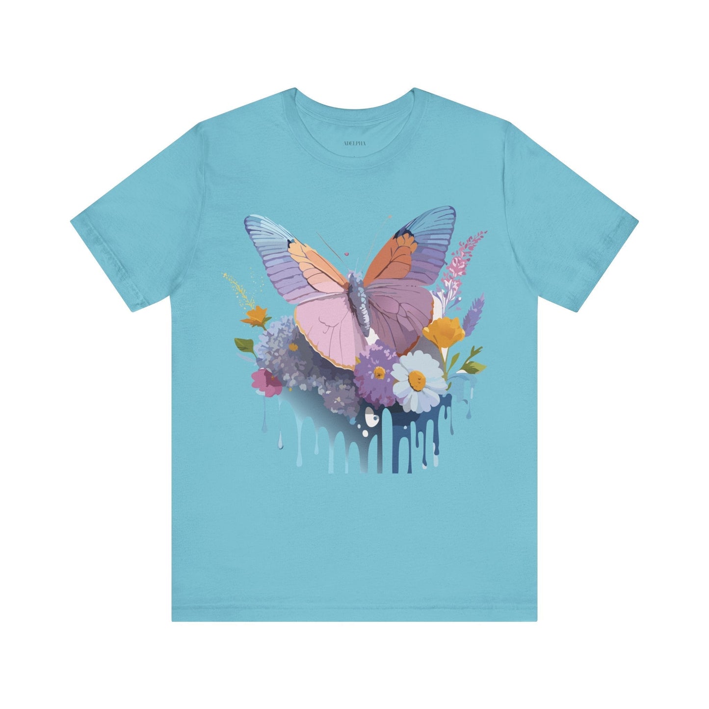 Butterfly Graphic Tee Unisex Vintage Inspired Artwork Adelpha