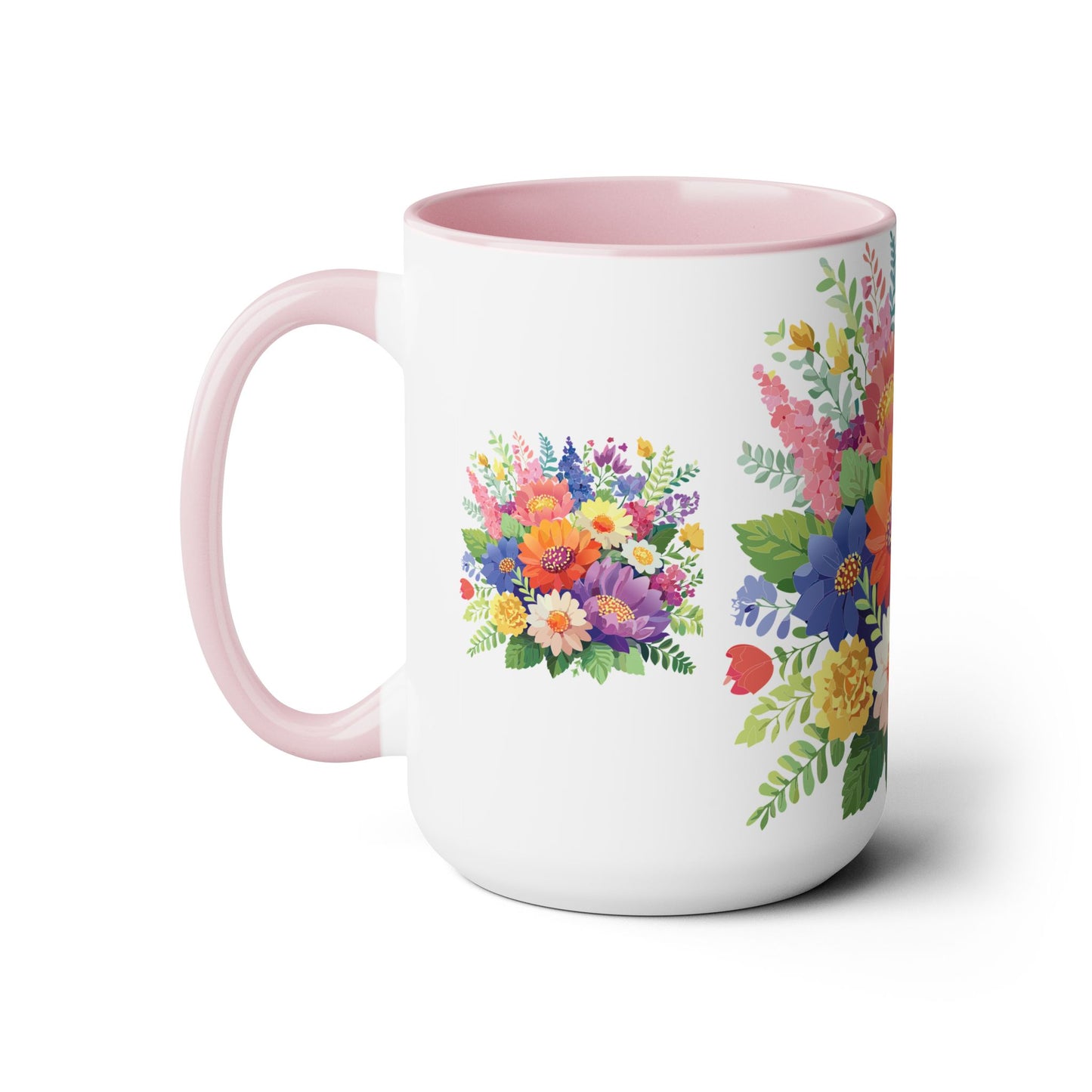 Floral Mug, Floral Cup