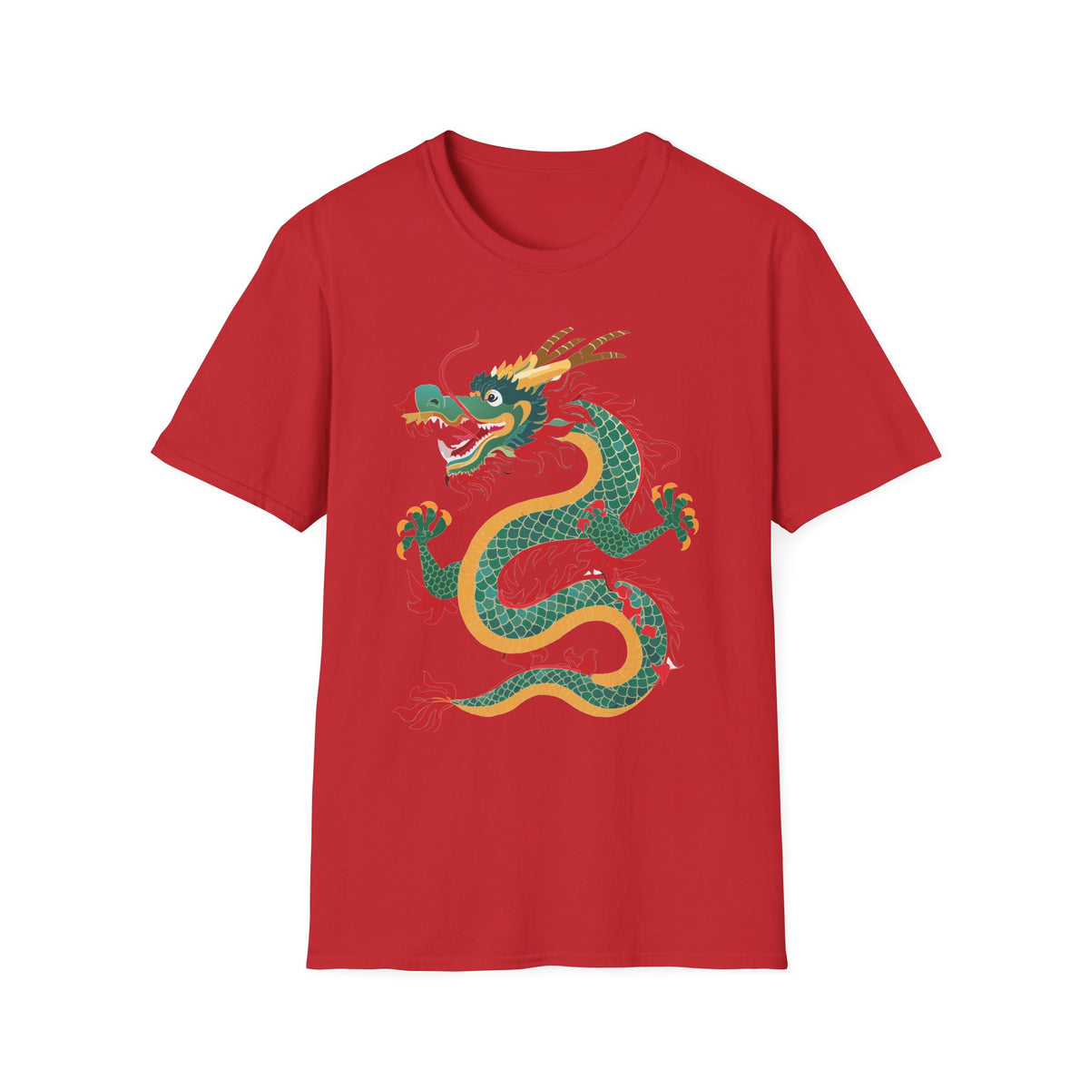 Dragon Graphic Tee Gildan Unisex 100 Cotton Tee Shirt with Animals m23