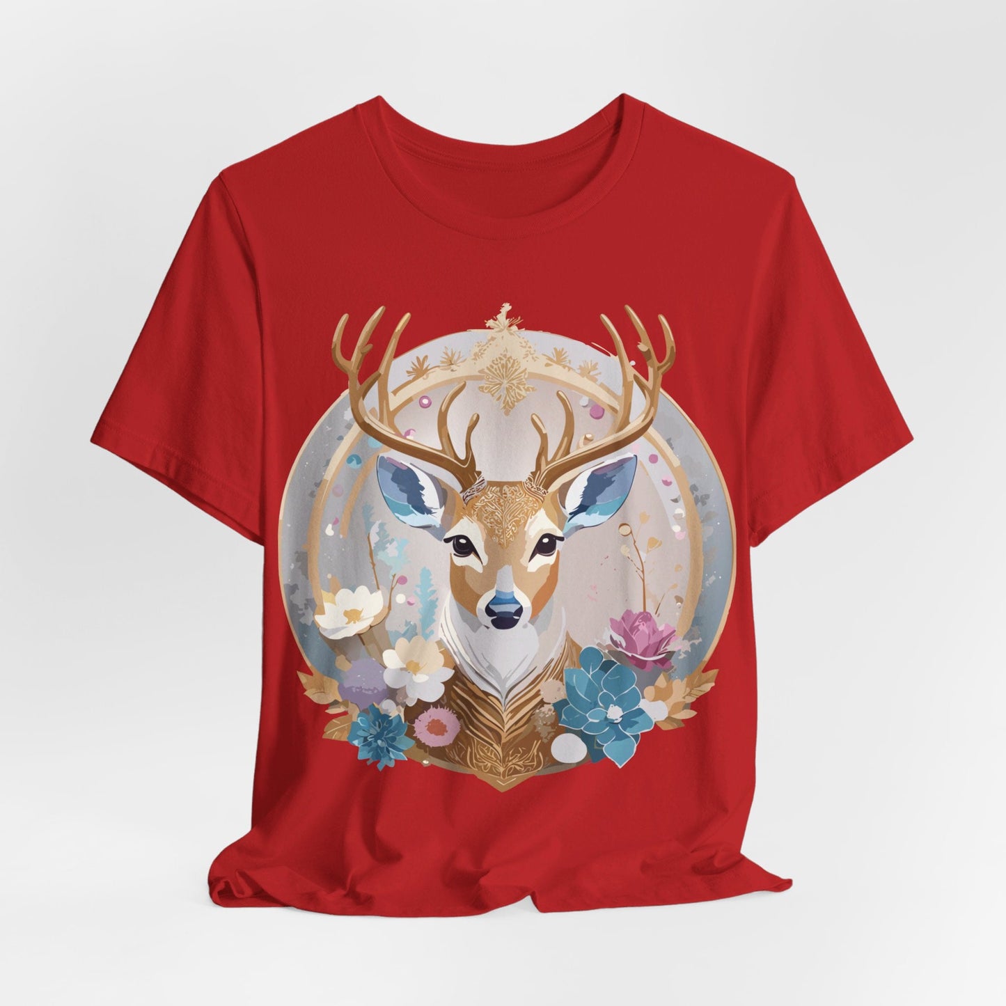 Adelpha Medallion Graphic Tee Unisex Short Sleeve Jersey Shirt Premium Vintage Inspired Artwork