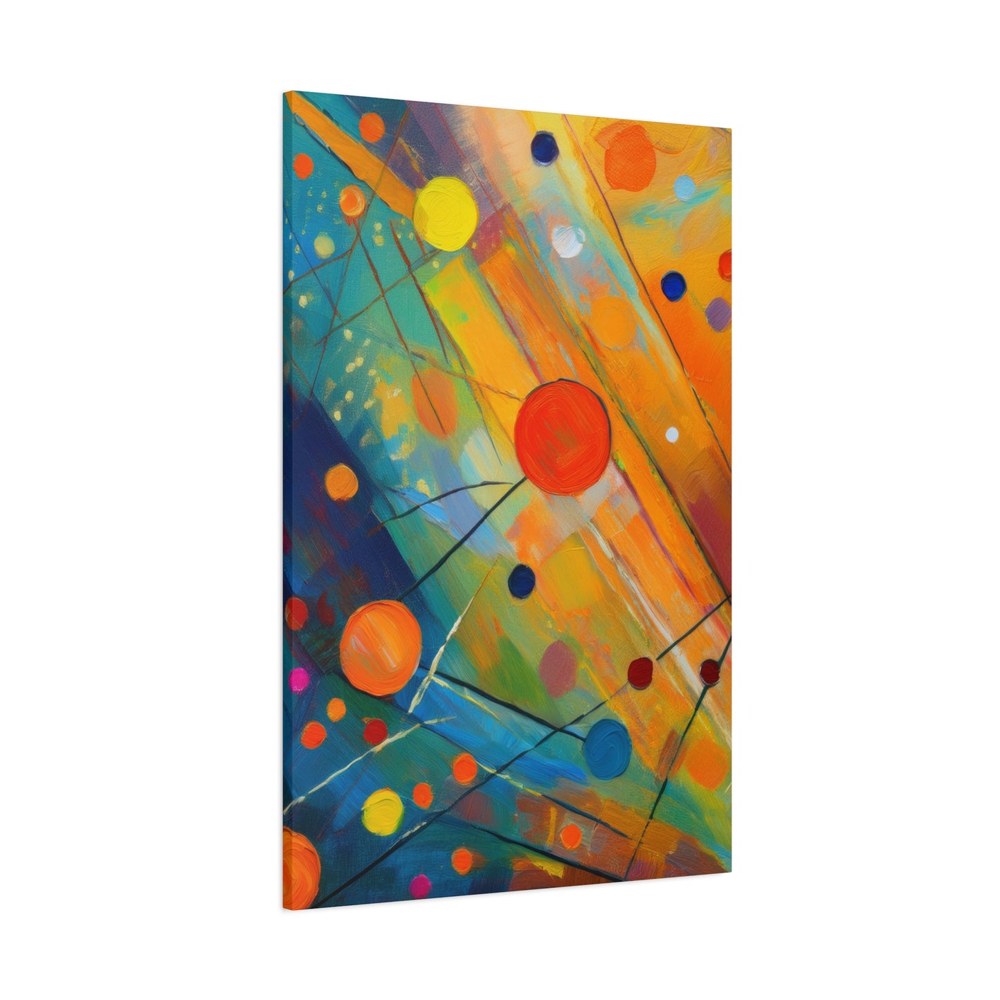Abstract Oil Painting Print Canvas 20x24,20x30,24x30 24x32,24x36,30x40 32x48,36x48,40x60 Pine-Wood Inner Frame ABS-141