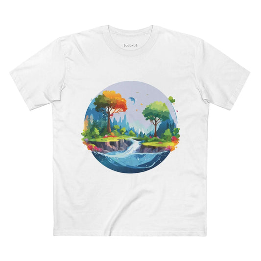 Fantasy Graphic Unisex 100 Cotton Staple Tee 5