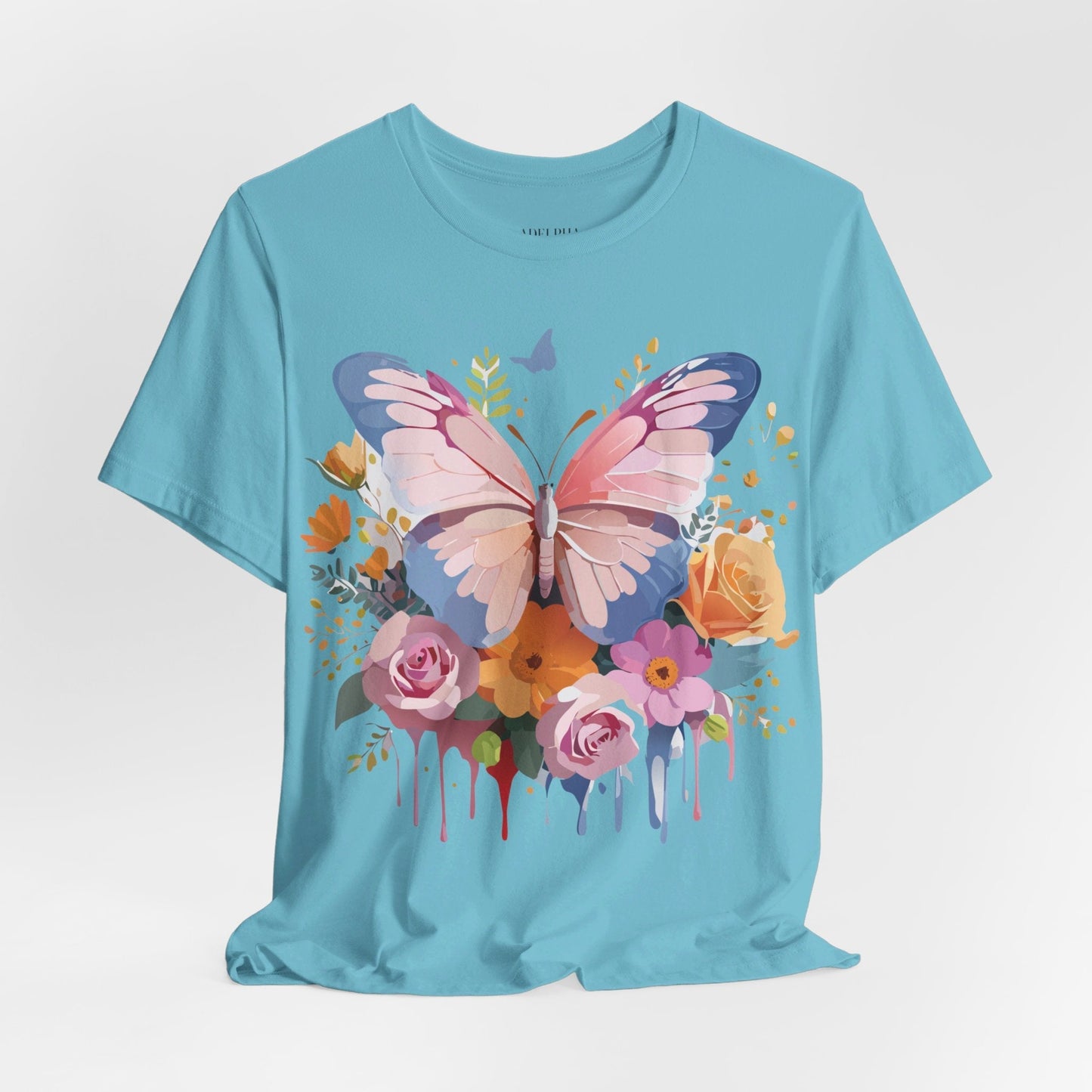 Butterfly Graphic Tee Unisex Art Design Shirt By Adelpha Vintage Inspired