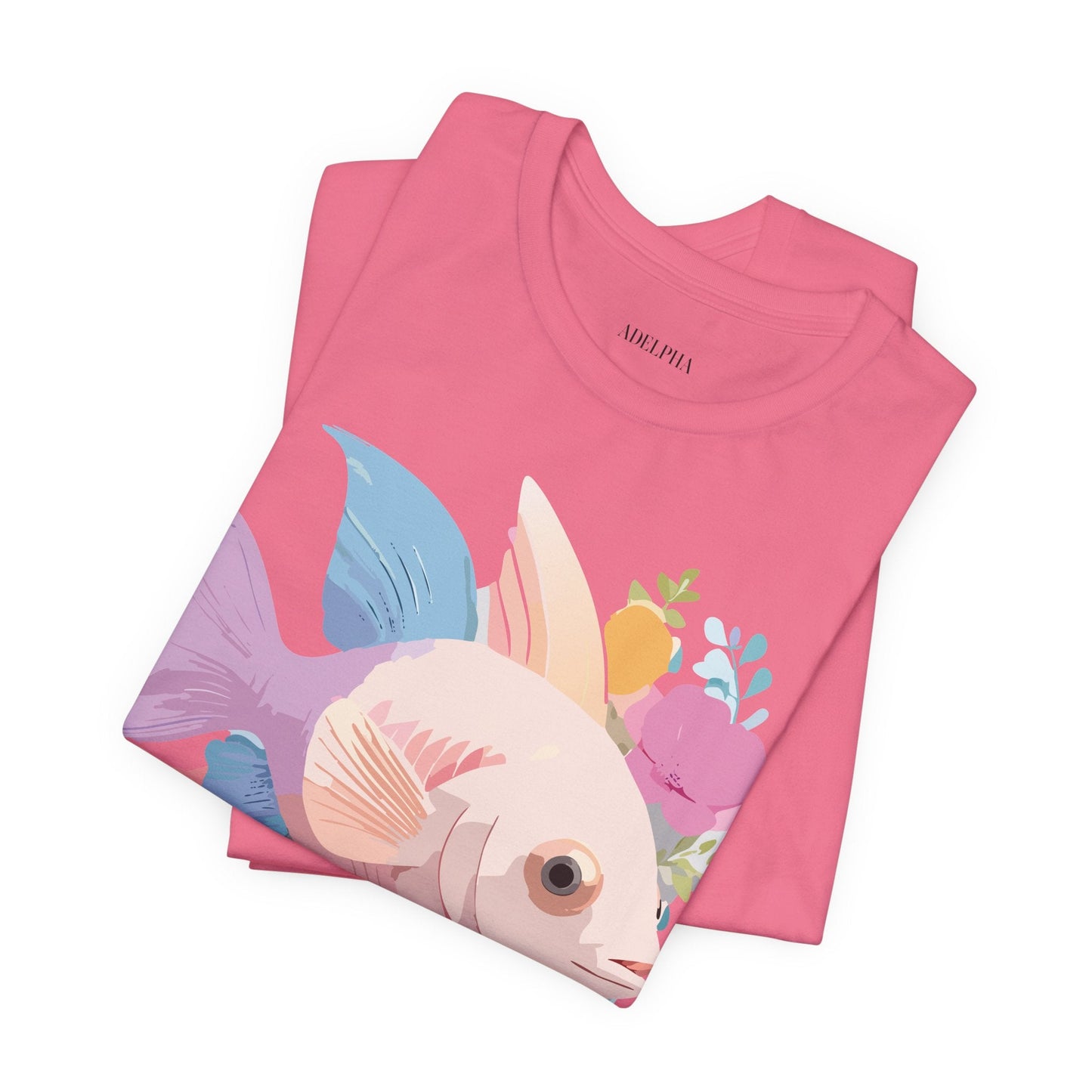 Adelpha Graphic Unisex Tee With Vintage Inspired Artwork Short Sleeve Premium Quality Cotton