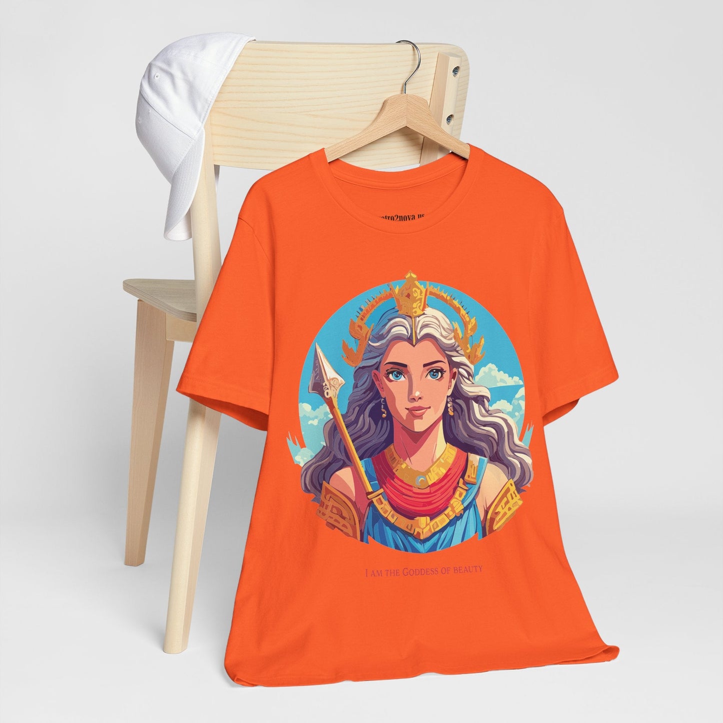 Graphic Cotton Unisex Jersey Short Sleeve T Shirt With Retro2Nova Artwork And Vintage Inspired