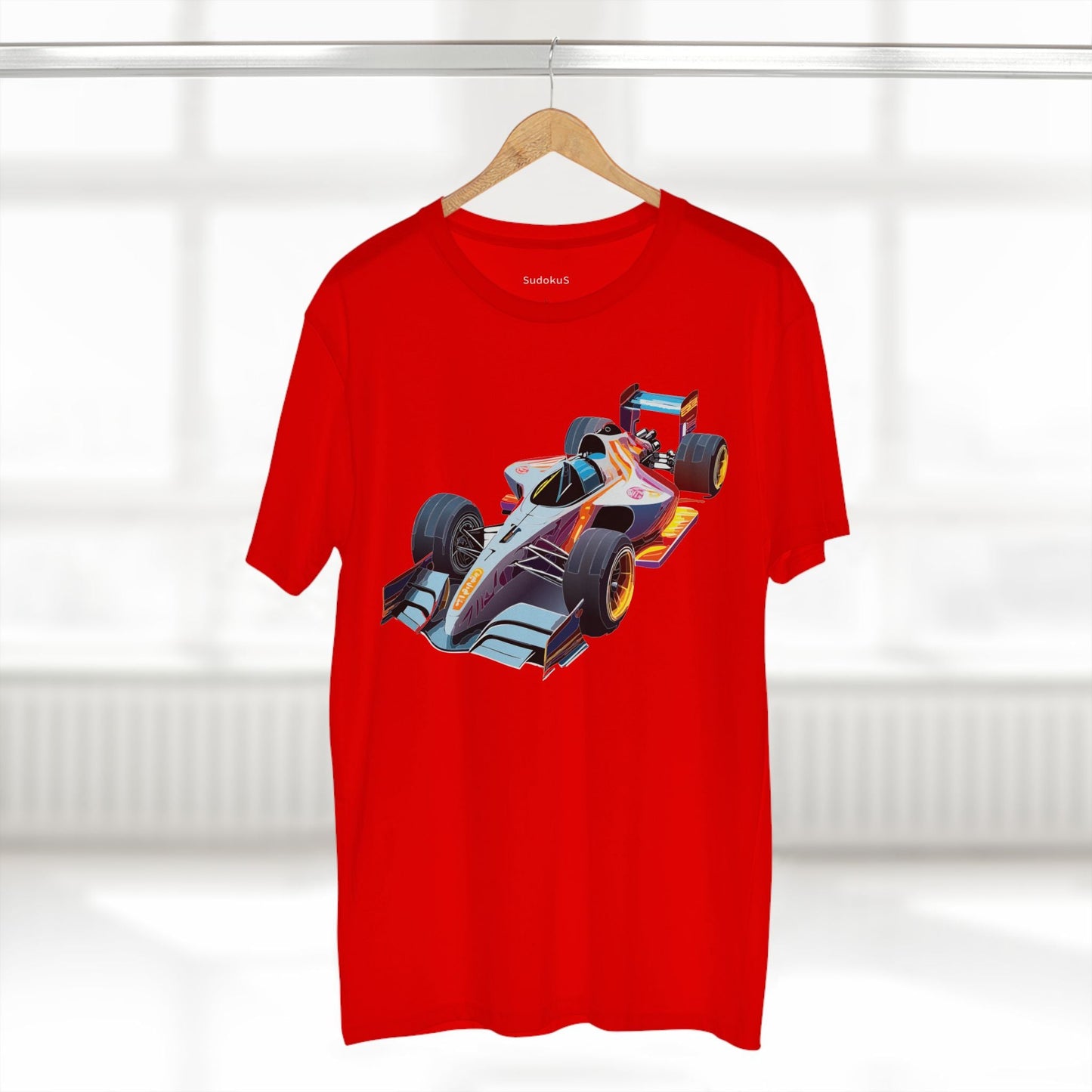 Car Graphic Unisex 100 Cotton Staple Tee 11