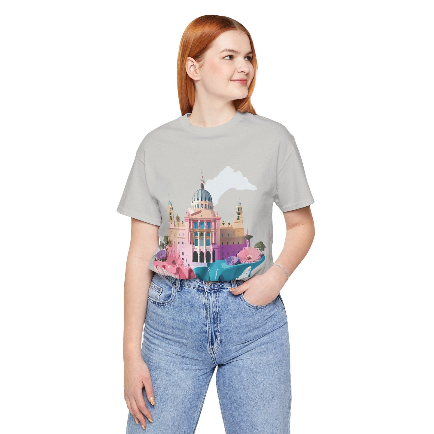 Madrid Tourist Shirt Graphic Tee Unisex Vintage Inspired Adelpha Art Design Tee Collection