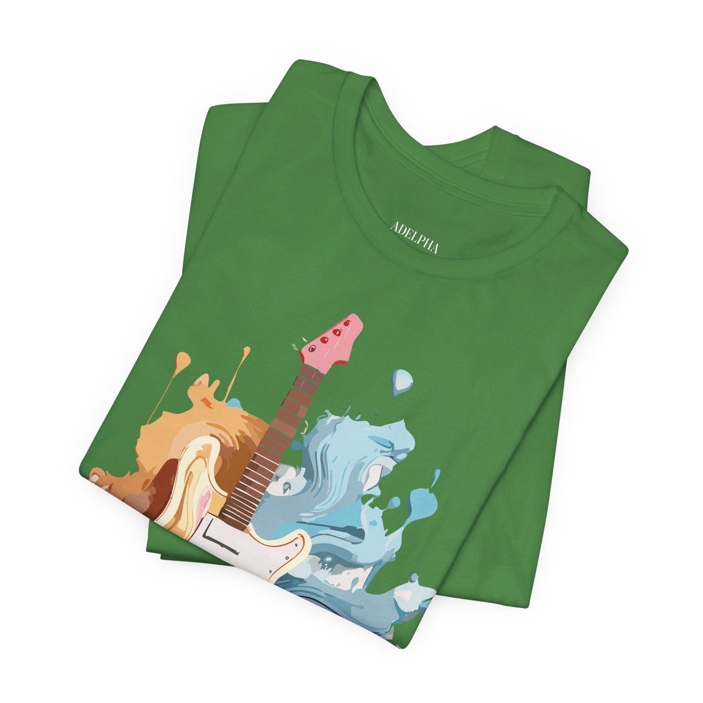Music T Shirt Graphic Tee Unisex Short Sleeve Vintage Inspired Artwork Adelpha Collection