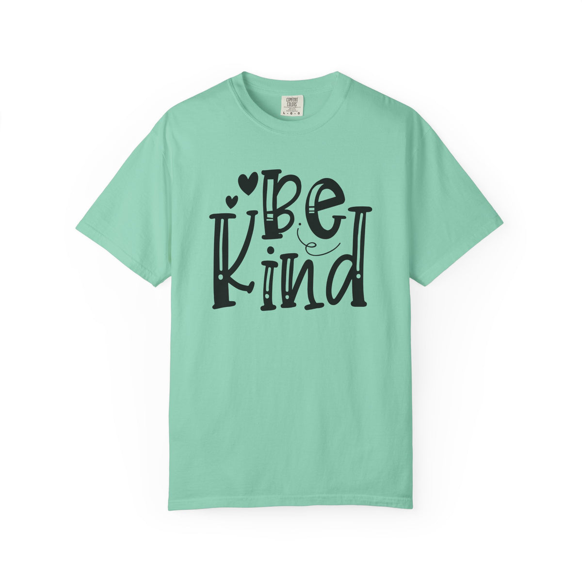 Be Kind Positive Message Unisex Comfort Colors Garment-Dyed Heavyweight 100 Cotton Art Design T-Shirt w49