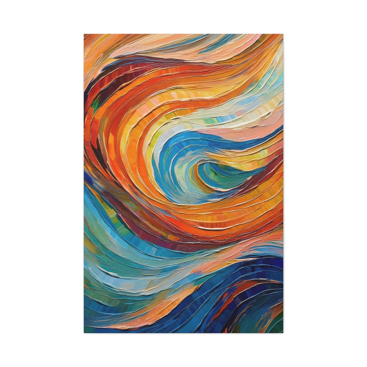 Abstract Oil Painting Print Canvas 20x24,20x30,24x30 24x32,24x36,30x40 32x48,36x48,40x60 Pine-Wood Inner Frame ABS-97