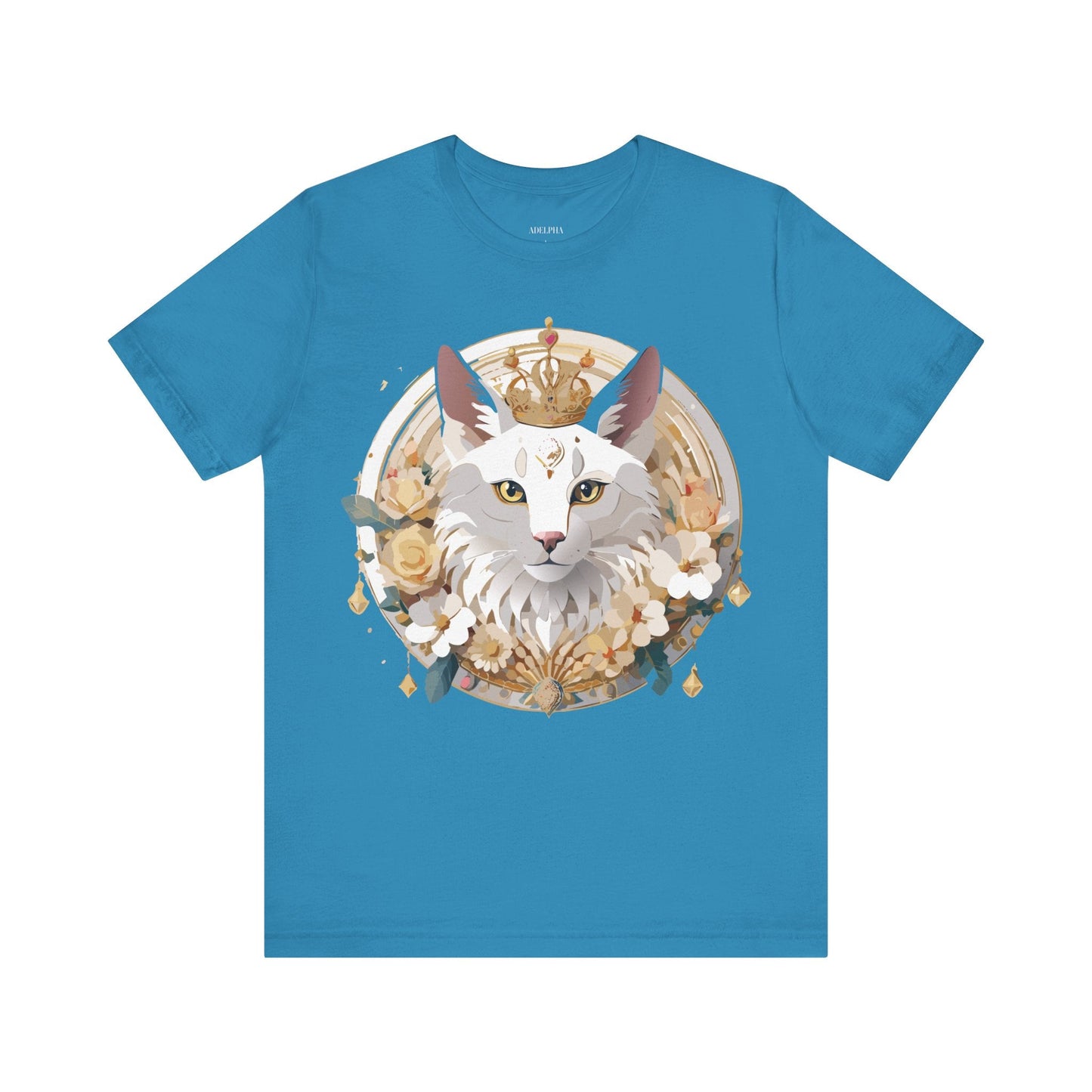 Medallion Graphic Unisex 100 Cotton Vintage Animal Medal Artwork Tee 38