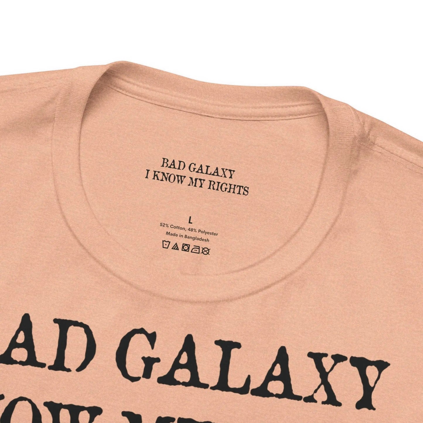Skull T Shirt From Bad Galaxy Made To Order Cotton Tee With Eco Friendly Inks USA