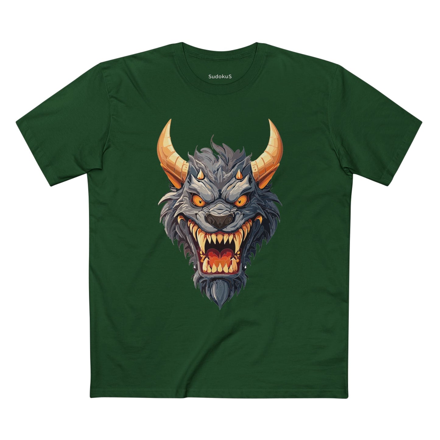 Cartoon Monsters Graphic Unisex 100 Cotton Staple Tee 9