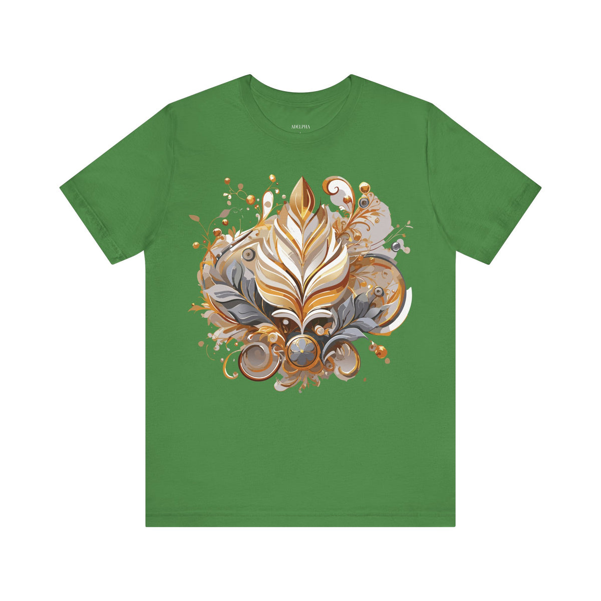 Jewelry Graphic Unisex Cotton Bella+Canvas Tee with Art Design n139