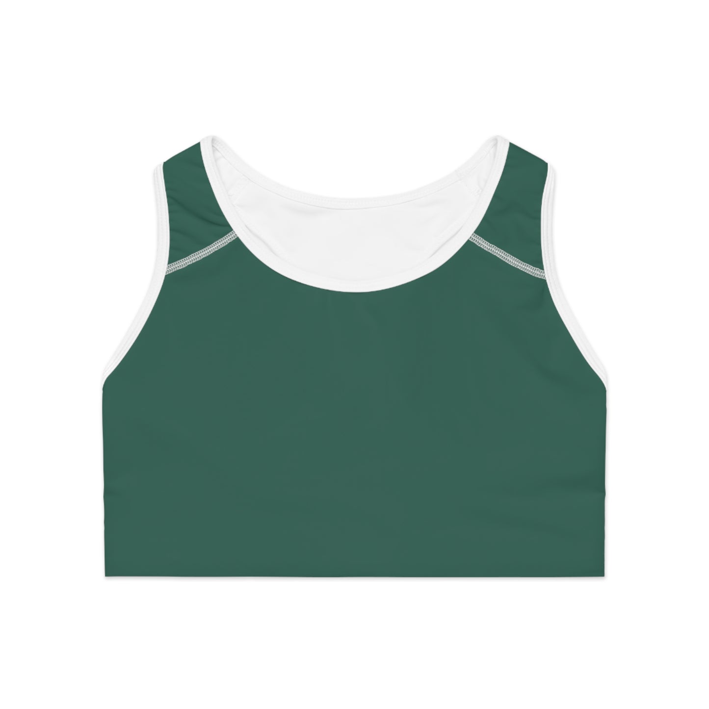 Green Color Sports Bra, Green Sports Bra 11