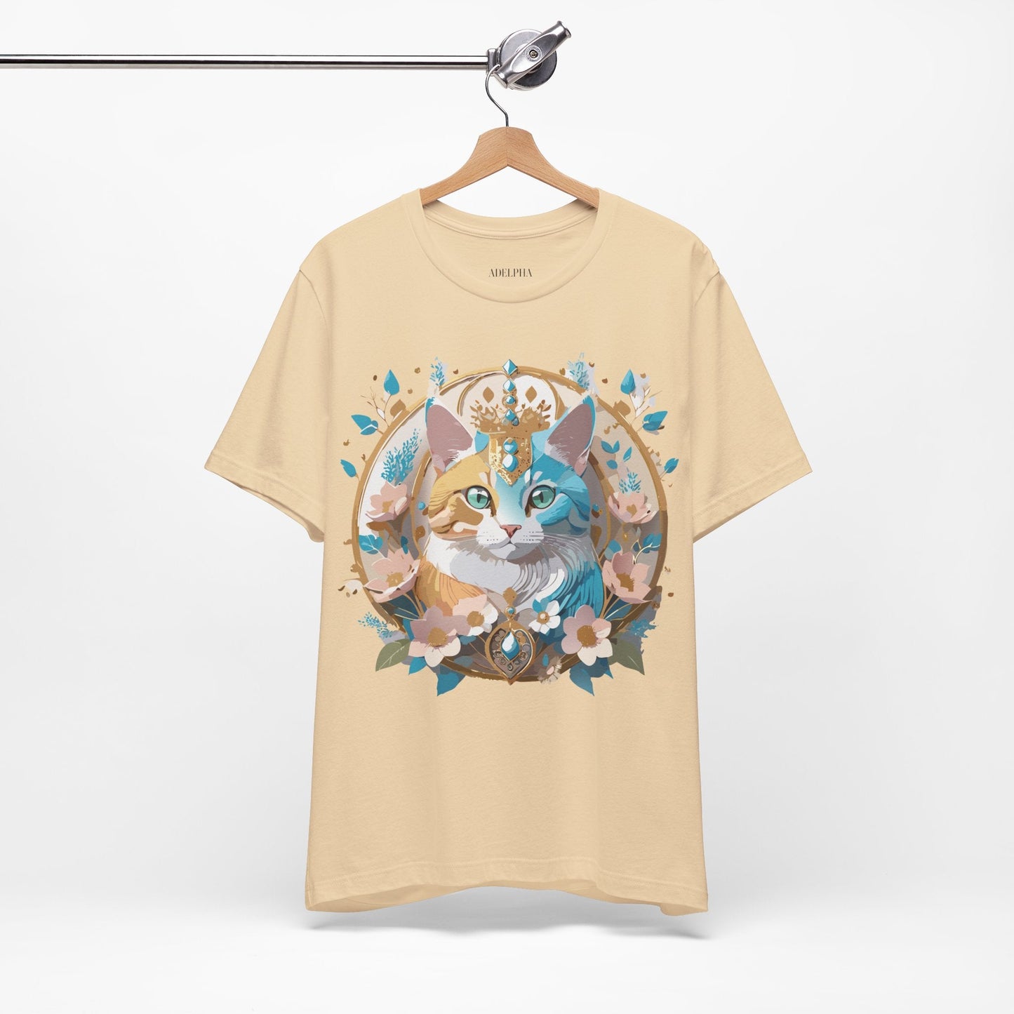 Adelpha Medallion Graphic Tee Unisex Short Sleeve Vintage Inspired Original Art Design