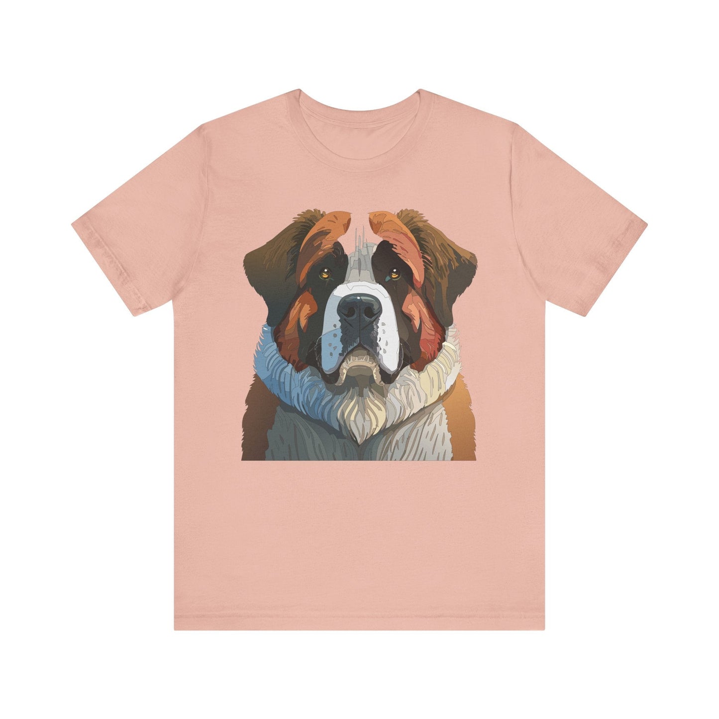 Unisex Animal Shirt Art Design Tee With Wild Animals Print Casual Comfort Wear Everyday Style