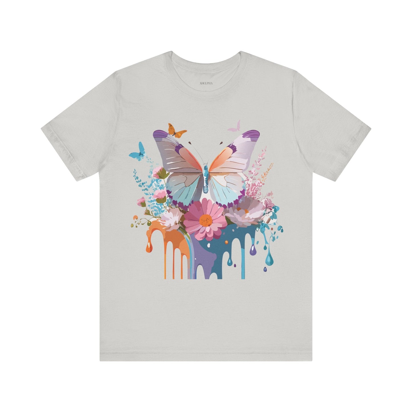 Butterfly Graphic Tee Adelpha Vintage Inspired Unisex Short Sleeve Shirt