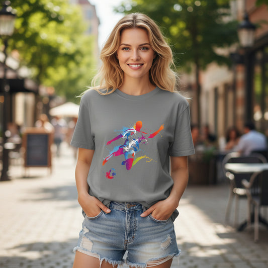 Sports Graphic Unisex T-Shirt Garment Dyed Cotton Relaxed Fit Comfort Colors 4