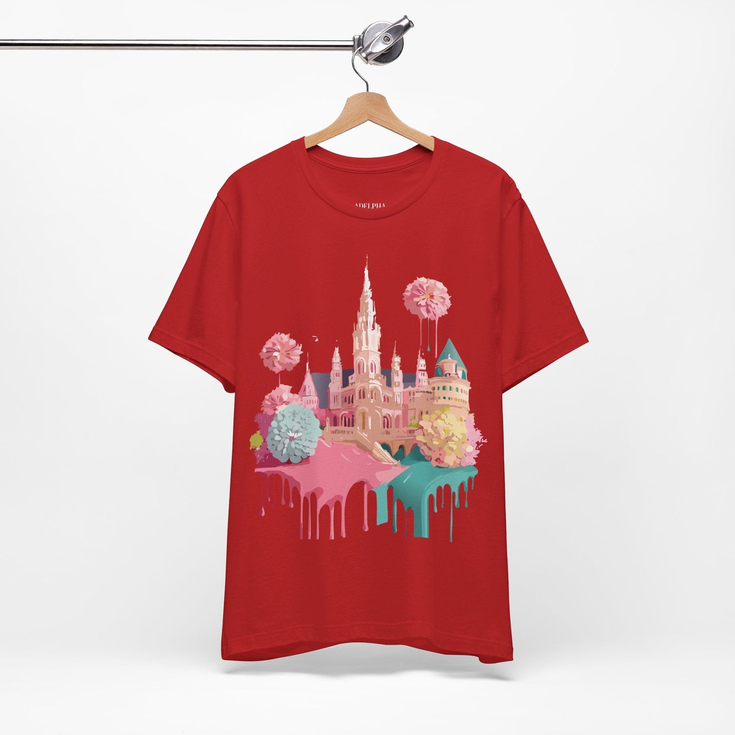 Vienna Tourist Graphic Tee Unisex Shirt By Adelpha Vintage Inspired Artwork Comfort Fit