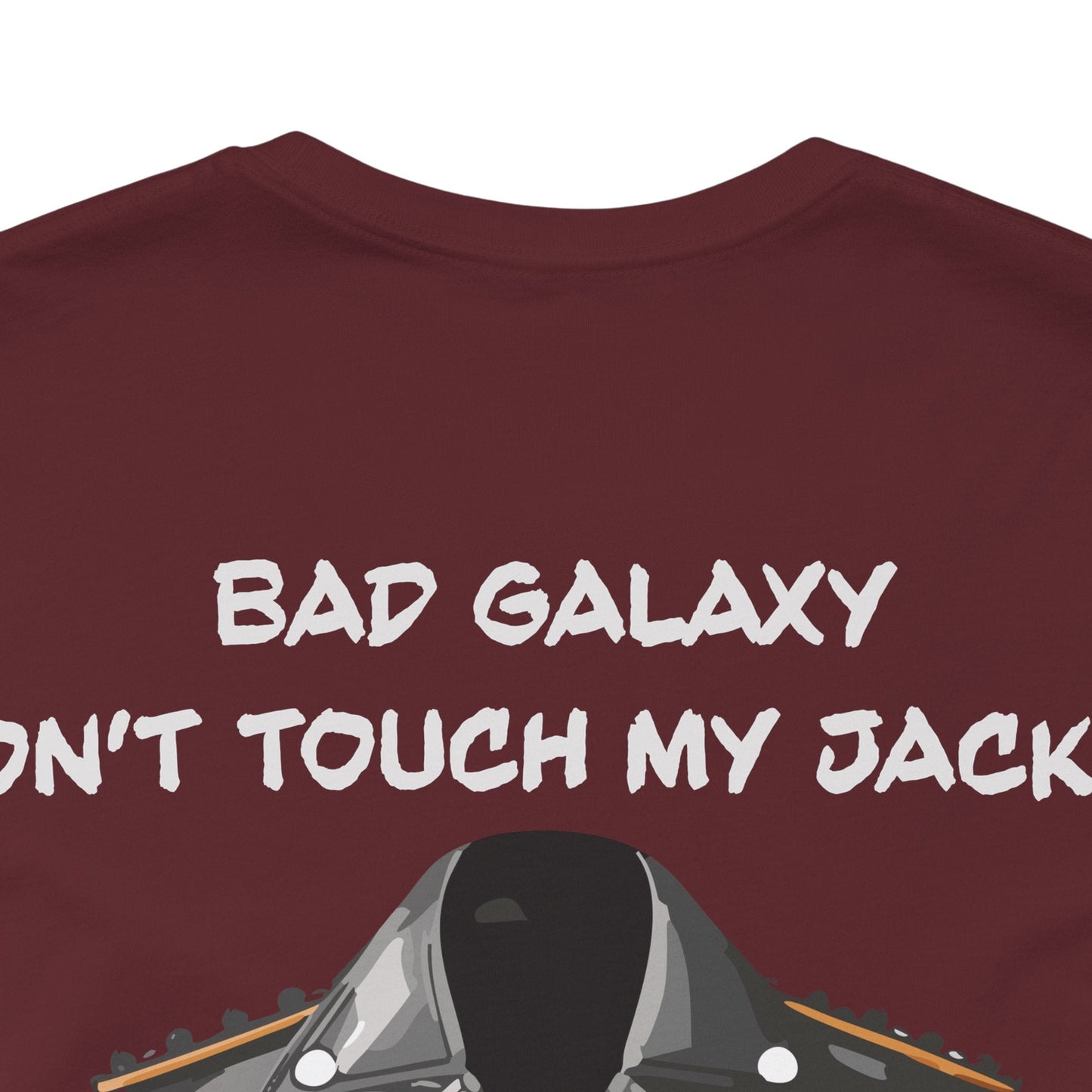 Punk Rock Tee Shirt 100 Percent Cotton Made To Order From Bad Galaxy Eco Friendly Inks USA