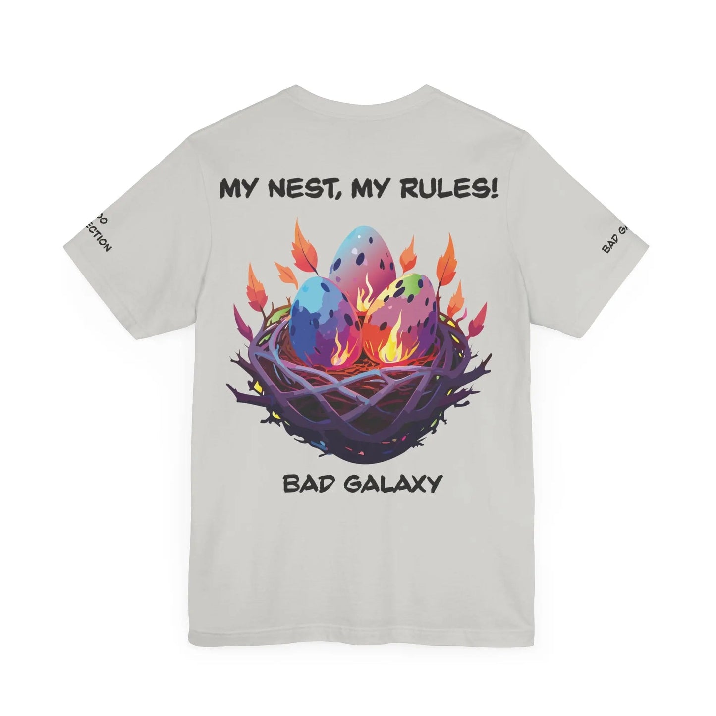 Animal T Shirt By Bad Galaxy Made To Order Cotton Tee With Eco Friendly Inks Soft Comfort Fit