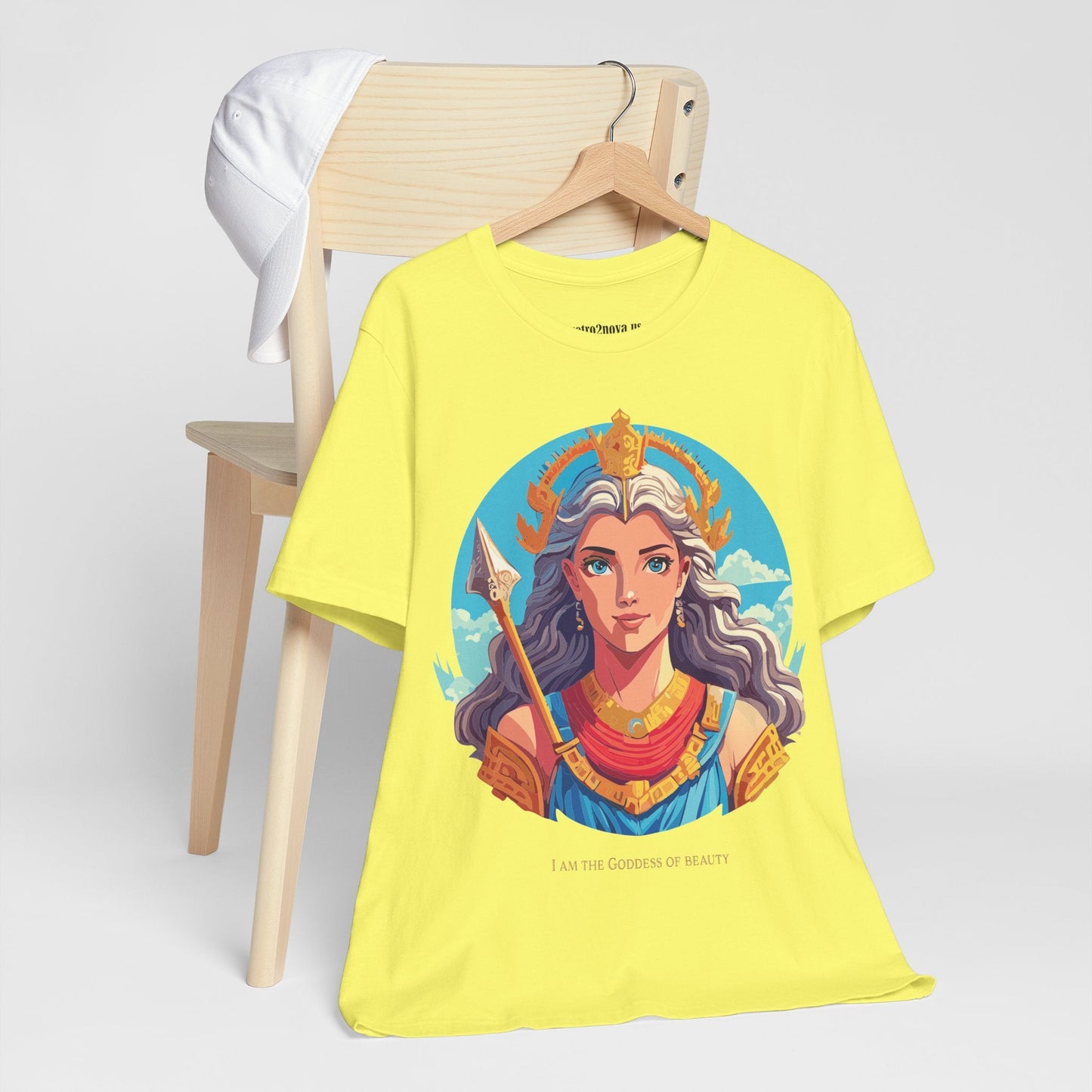 Graphic Cotton Unisex Jersey Short Sleeve T Shirt With Retro2Nova Artwork And Vintage Inspired