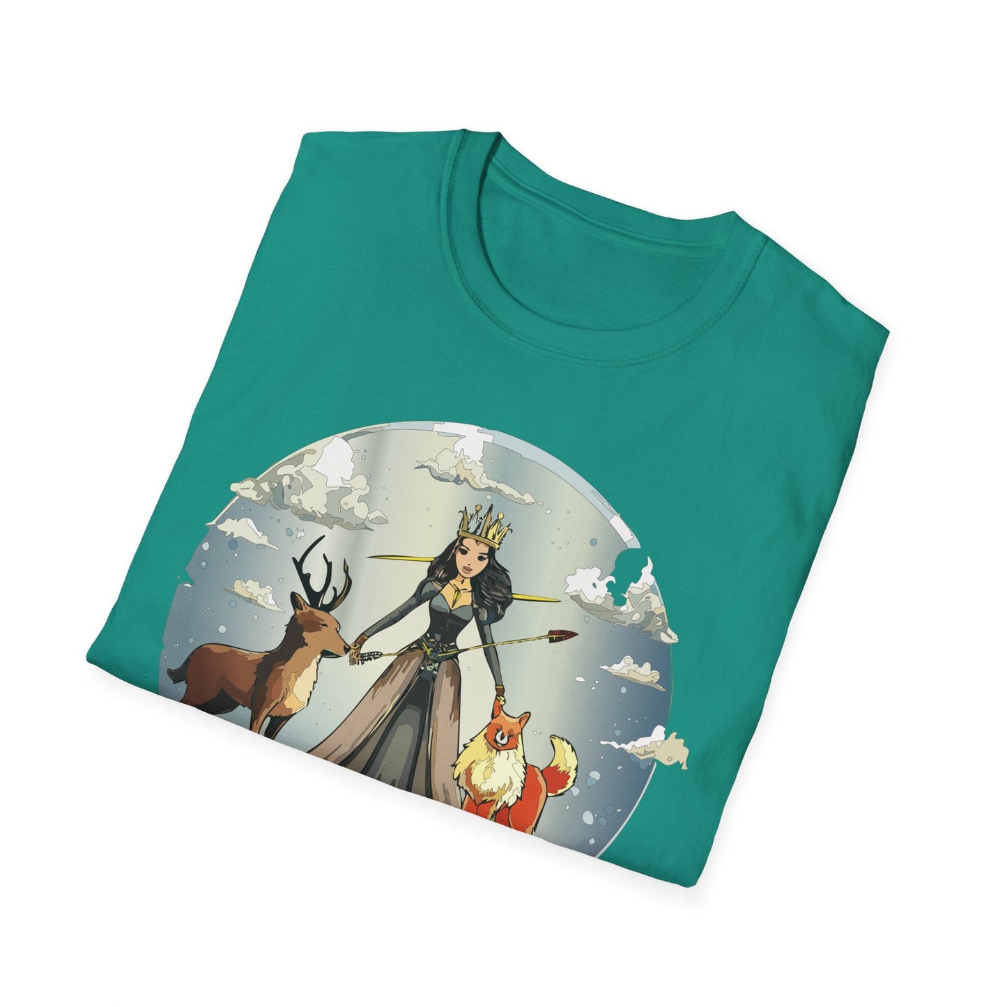 Womens Graphic T Shirt Art Design Tee Softstyle Gildan 64000 Cotton Comfort Fit Casual Wear