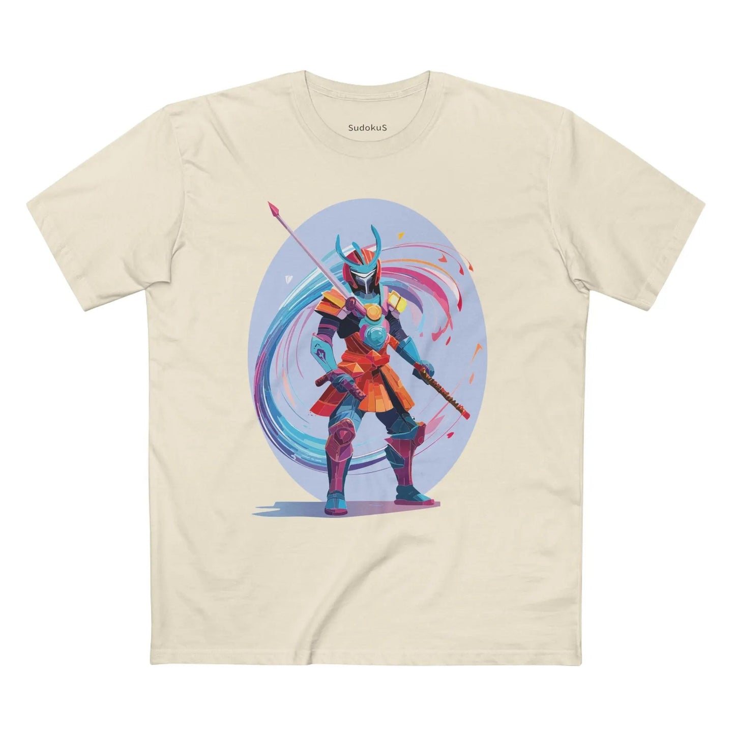 Samurai Graphic Unisex 100 Cotton Staple Tee 19