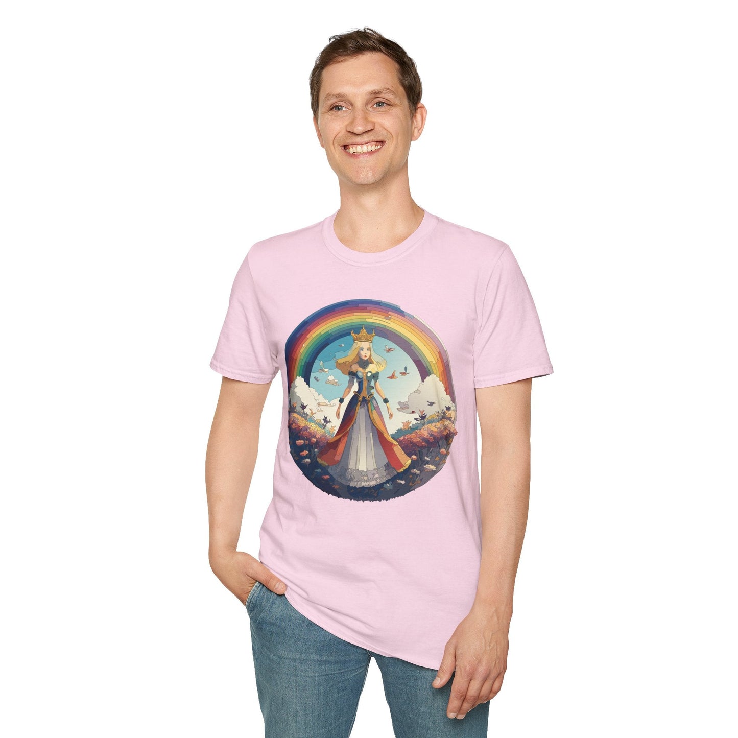 Womens Graphic T Shirts Art Design Shirt Unisex Softstyle Tee 100 Percent Cotton Gildan 64000