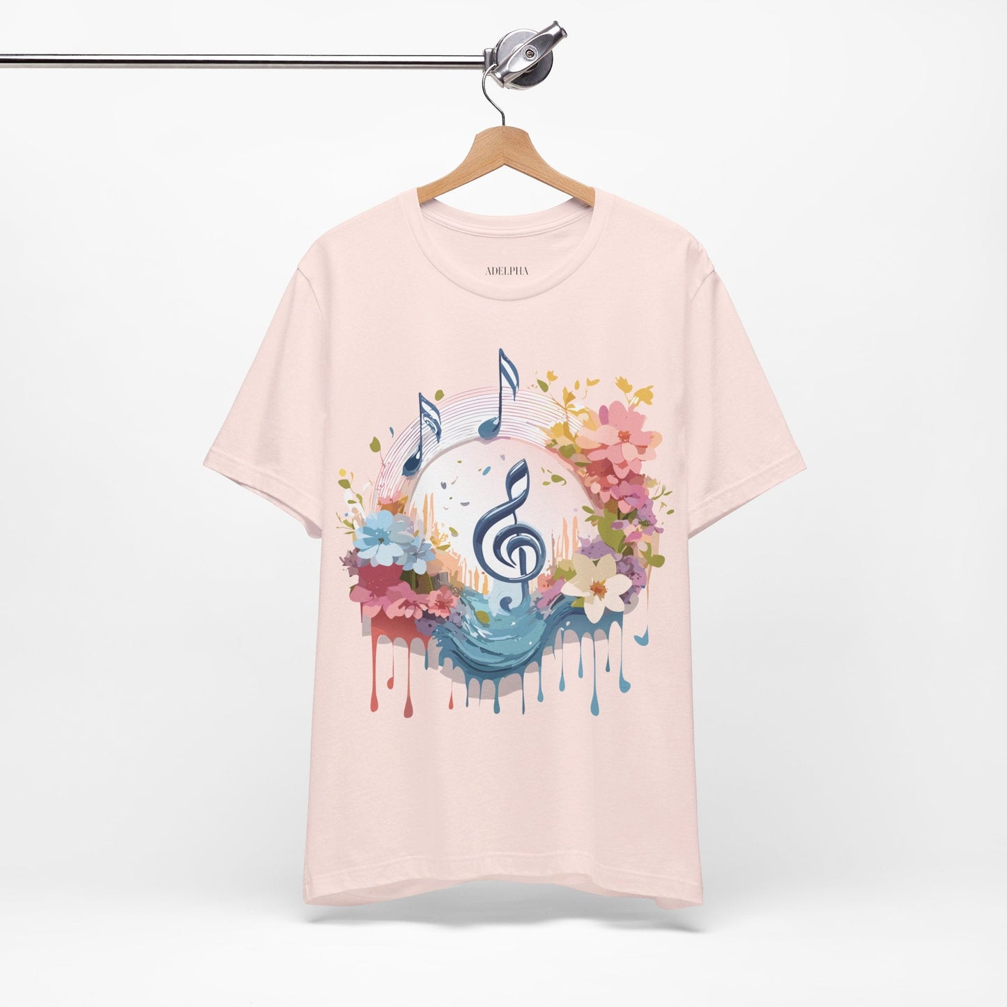 Adelpha Graphic T Shirt Unisex Music T Shirt With Vintage Artwork Premium Jersey Short Sleeve
