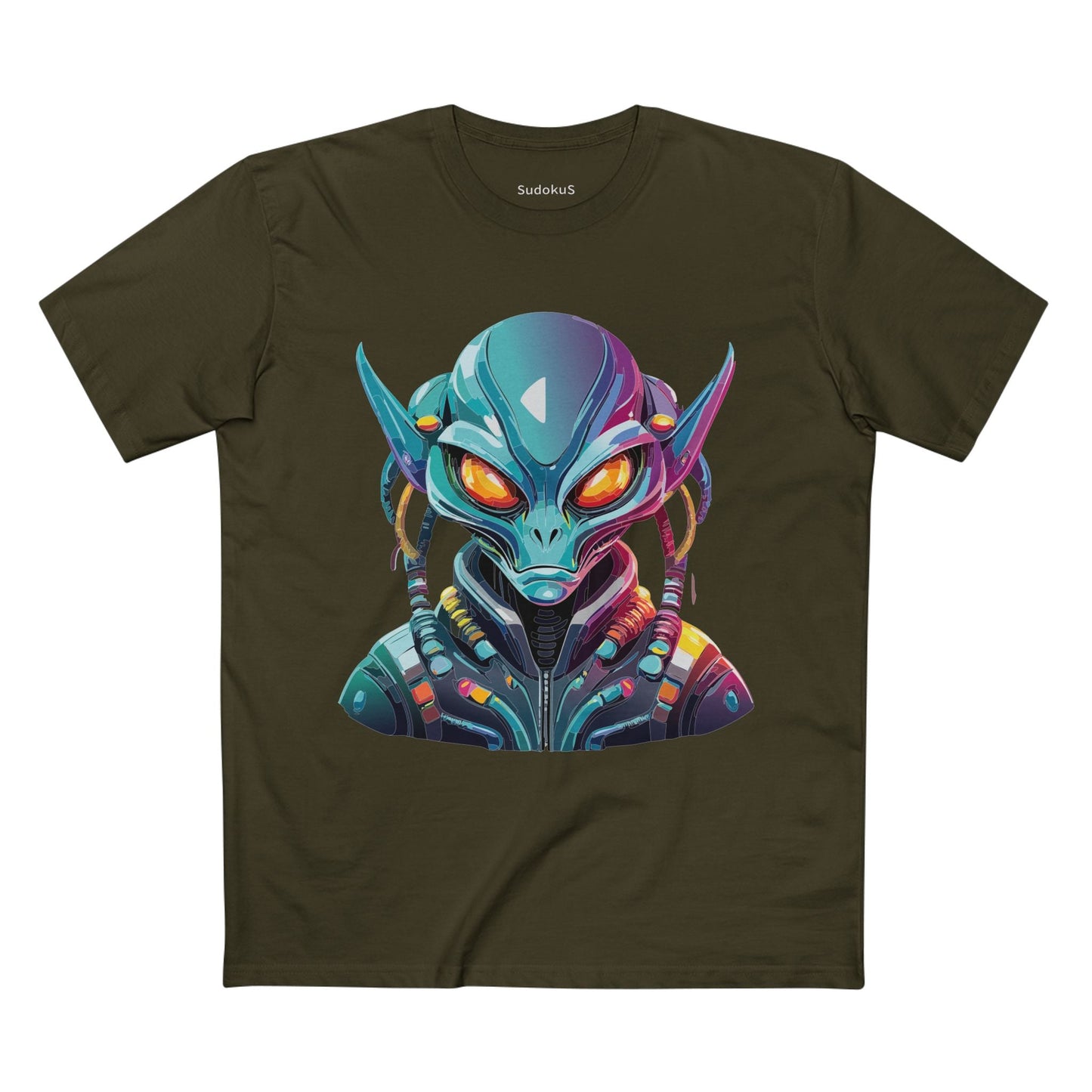 Aliens Graphic Unisex 100 Cotton Staple Tee 10