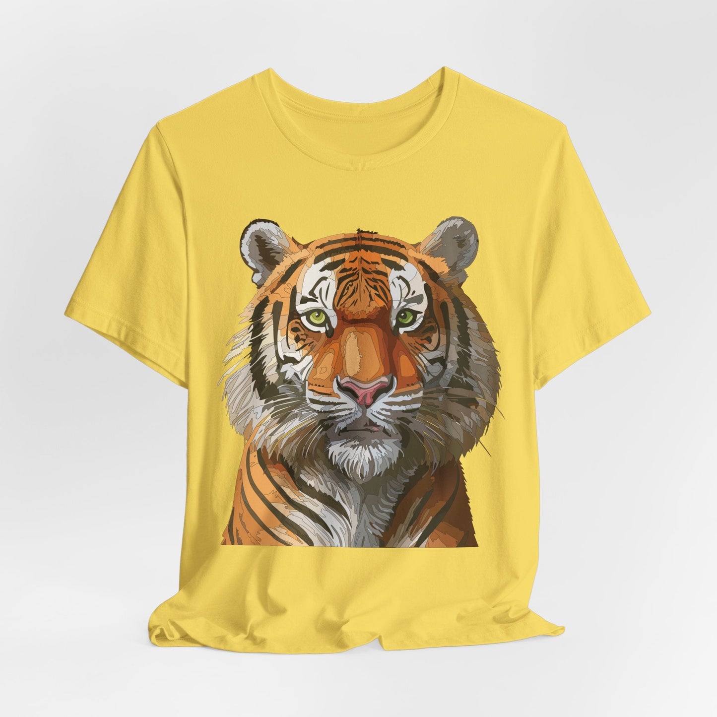 Unisex Animal Art Design Tee Shirt Wild Animals Graphic Tee Softstyle Gildan 64000
